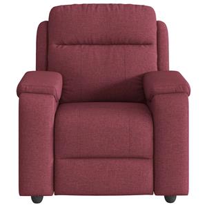 VidaXL Fauteuil verstelbaar stof wijnrood