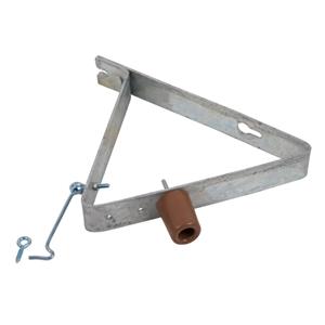 ALBERTS Deuropvanger Buffer + Haak Gegalvaniseerd 290x40x5mm