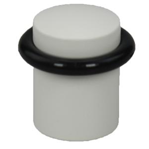 Praxis Wit Metalen Deurstopper + Rubberen Ring 1 Stuk