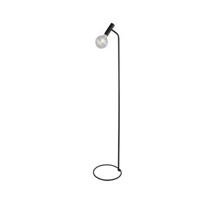 Searchlight Dulwich vloerlamp, dimbaar, zwart, metaal, 152 cm, E27