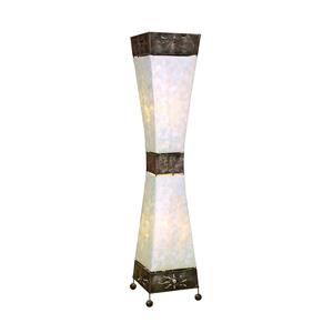 Woru Vloerlamp Adrian, Capiz schelpen, hoogte 100 cm