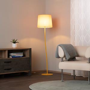 TK Lighting Vloerlamp NICOLA, geel