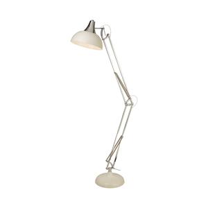 Searchlight Vloerlamp Goliath, crème, metaal, E27, 170 cm, verstelbaar