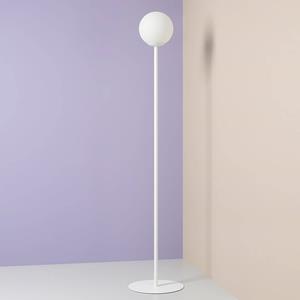 ALDEX Vloerlamp Joel van metaal en glas, wit