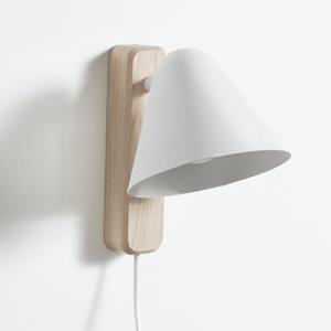 LA REDOUTE INTERIEURS Wandlamp in hout en staal metaal, Cotapi
