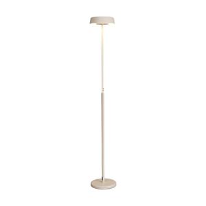Mantra Iluminación LED vloerlamp Noa II, touchdimmer, staal, wit