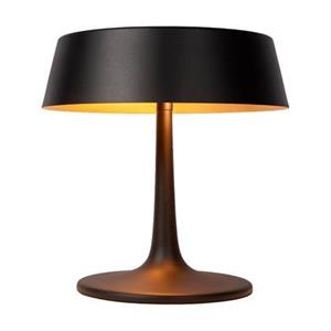 Atmooz by Charrell Atmooz - Tafellamp Matcha - Zwart & Goud - Ø 28 cm - Metaal - Dimbaar