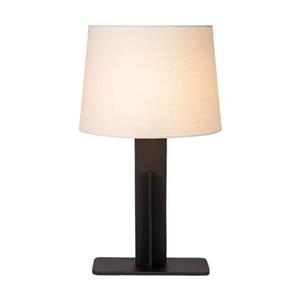 Atmooz by Charrell Atmooz Lulu Tafellamp - 35x35x63 cm - Zwart|Wit Linnen