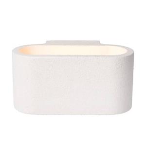 Atmooz by Charrell Atmooz Juan Wandlamp - 18x10x9 cm - Wit Gips - Modern Design