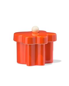 HEMA Opbergbakje S Keramiek Bloem (rood)