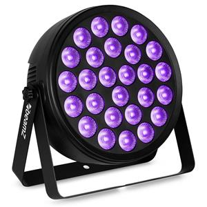 BeamZ BCC260 LED PAR - PAR spot met 27x 6W RGBAW-UV LED's - Blacklight