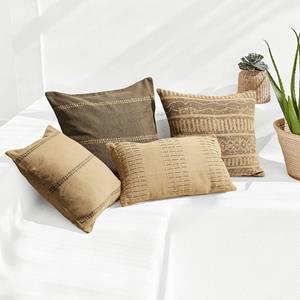 Loberon Kussenhoes set van 4 Patti