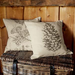Loberon Kussenhoes set van 2 Pinus