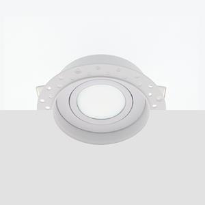 Letsleds Bella Ondiepe LED inbouw 40mm trimless spot kantelbaar 5Watt rond WIT IP65 dimbaar - interne driver