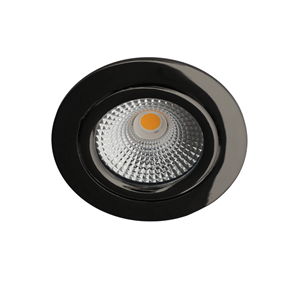 Letsleds Bella Ondiepe LED spot kantelbaar 5Watt rond GUNMETAL IP65 dimbaar