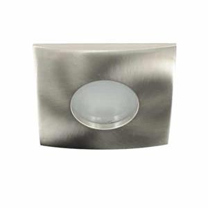 Letsleds LED spot Calisto MR16 COB 5Watt vierkant NIKKEL IP65 dimbaar (12volt)