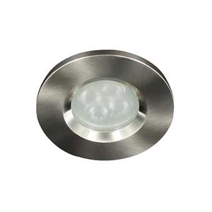 Letsleds LED spot MR16 4Watt rond NIKKEL IP65 dimbaar (12 Volt)