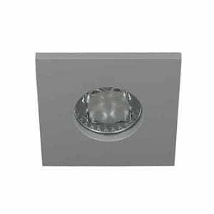 Letsleds LED spot MR16 4Watt vierkant GRIJS IP65 dimbaar (12 Volt)