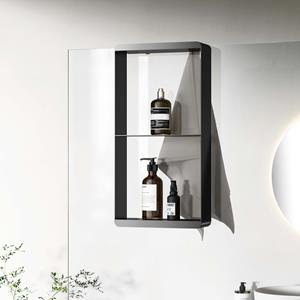 Best Design Soap Moya doucherek 2 laags 50x25cm gunmetal