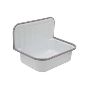 Best Design Suula uitstortgootsteen 50x33cm wit