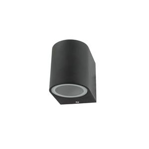 Letsleds Wandlamp LED 1x3Watt ZWART 230Volt IP44 dimbaar
