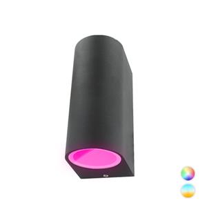 Letsleds Novo Smart LED schuttinglamp RGBW IP44 5Watt dimbaar rond up en down