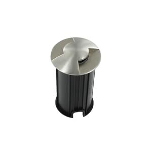 Letsleds Rota LED mini grondspot 1Watt RVS 304 rond dubbel IP65