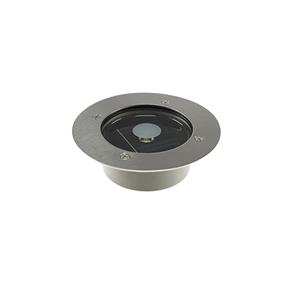 Letsleds Solar LED grondspot 2x0.6Watt RVS rond IP44