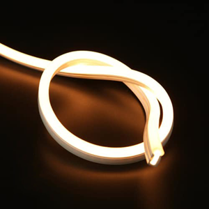 Letsleds LED strip 230V - neon flex warm wit IP67 dimbaar - op maat per 100cm - met stekker