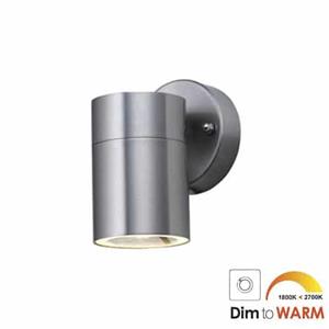 Letsleds Wandlamp LED 1x7Watt RVS 230Volt IP44 dimbaar