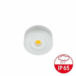 Letsleds LED mini opbouwspot ALU IP65 5Watt rond dimbaar