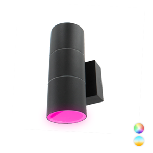 Letsleds Novo Smart LED schuttinglamp RGBW IP65 5Watt dimbaar rond up en down
