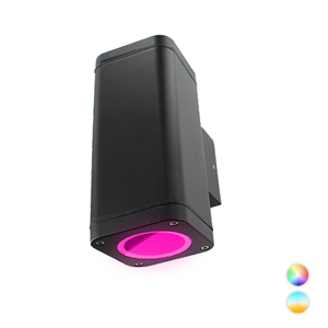 Letsleds Novo Smart LED schuttinglamp RGBW IP65 5Watt dimbaar vierkant up en down