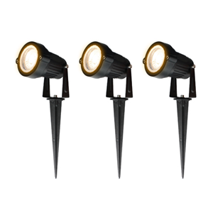 Letsleds Set 3x LED tuinspot prikspot 5Watt 220/230Volt dimbaar