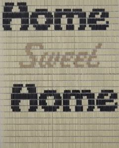 Vliegengordijnen Expert Vliegengordijn Hulzen Home sweet Home - 90cm x 210cm