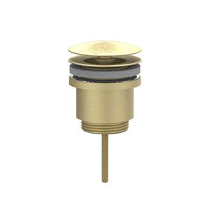IVY Design Afvoerplug  Always Open Geborsteld Mat Goud PVD