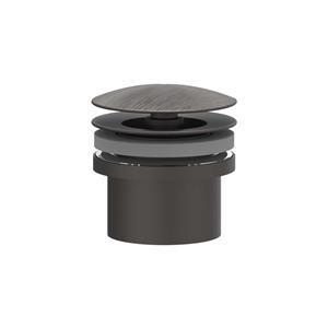 IVY Design Afvoerplug  Always Open Geborsteld Carbon Black PVD