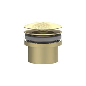 IVY Design Afvoerplug  Always Open Geborsteld Mat Goud PVD