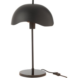 J-Line  Tafellamp Metaal|marmer Zwart - 30x30x56cm