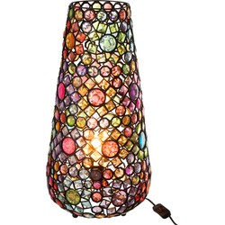 J-Line  Tafellamp Long Ijzer|kunststof Mix Large - 23x14x55cm