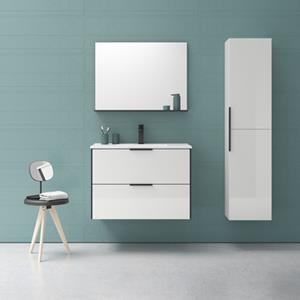 ROYO Badkamermeubelset Indus 80cm Hoogglans Wit