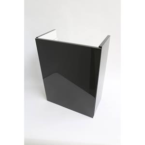 INK Fontein Contra Onderkast Lsdraaiend Greeploos Gelakt Hoogglans Antraciet 40x22x52 cm