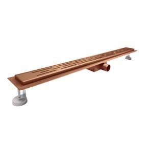 Boss & Wessing Douchegoot BWS Colorato Compleet 70cm Geborsteld Koper