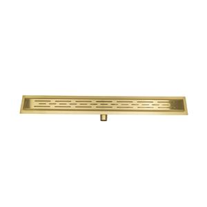 Boss & Wessing Douchegoot BWS Colorato Compleet 90cm Geborsteld Goud