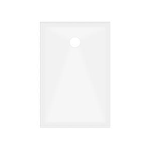 Allibert Diam Douchebak - 140x80- Wit- Glanzend
