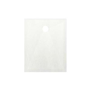 Allibert Mara Douchebak - 100x80- Wit- Steen Effect