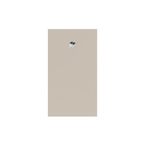 Allibert  Douchebak - Karbon 160 X 80 Cm - Polybeton - Latte