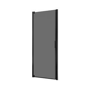 Allibert  Douchedeur Laja 90 X 200cm - Zwart Profiel - 6 Mm Rookglas