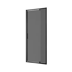 Allibert  Douchedeur Laja 78-91 X 200cm - Zwart Profiel - 6 Mm Rookglas