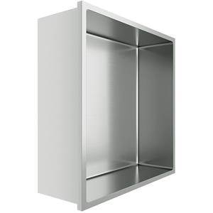 BES LED Inbouwnis - Leoni Nima - 30x30x10cm - RVS